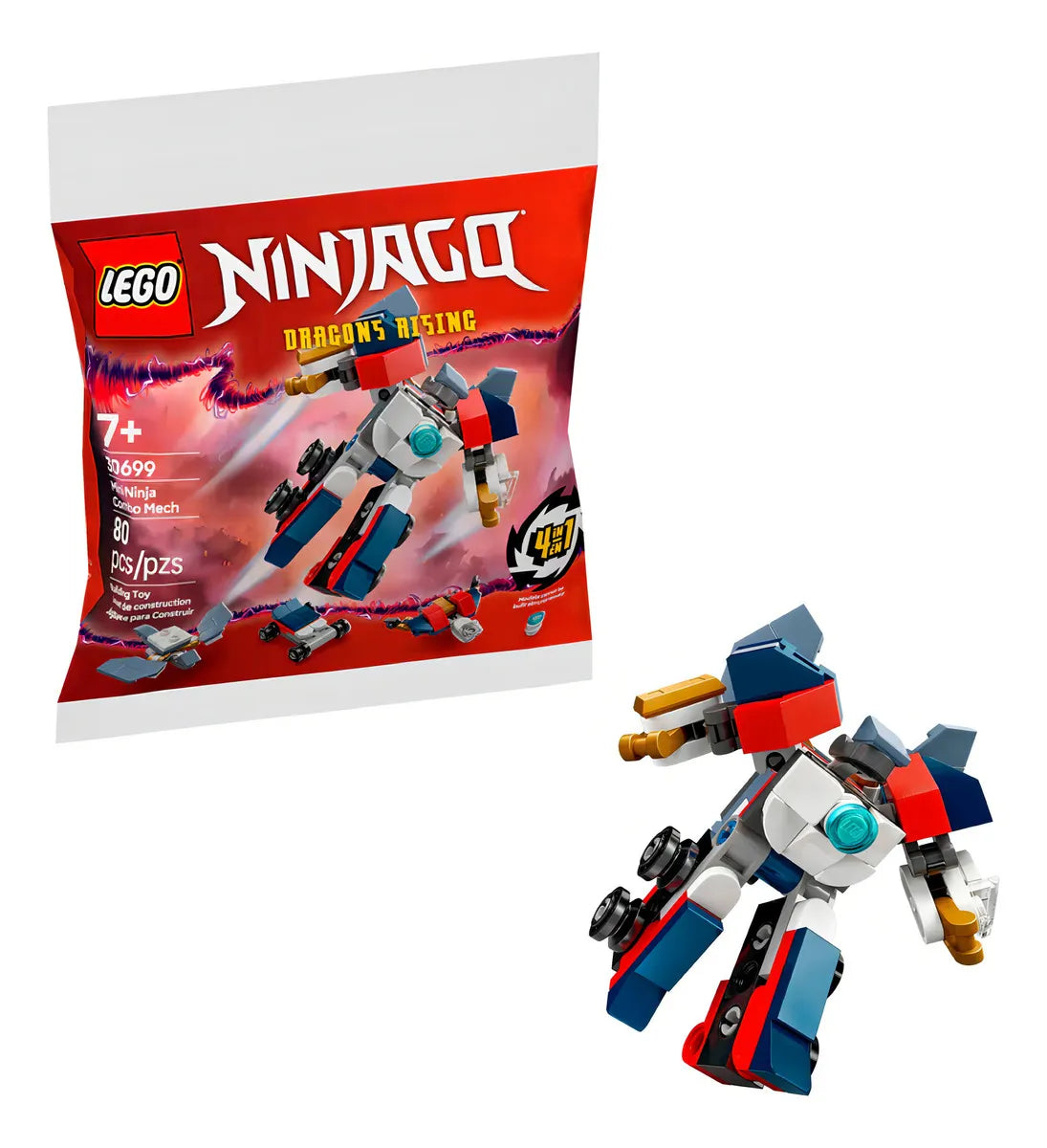 Lego Recruitment Bags Combo Ninja Mecánico Mini 30699 80