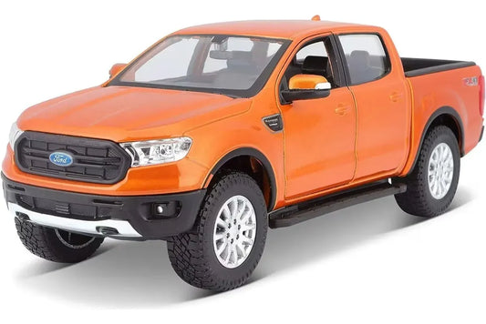 Ford Ranger Naranja Metalico Juguete Escala 31521