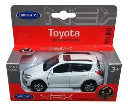 Welly Toyota Rav 4 1:36 43640f-cw Blanco