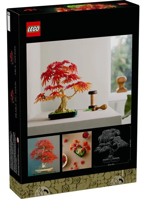 Lego Botanicals Arce Rojo Japonés 10348 474 Bonsái De Arce Rojo Japonés