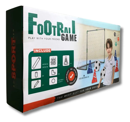 Set De Juego Arco De Futbol Con Conos Y Pelota 2329906 Vs