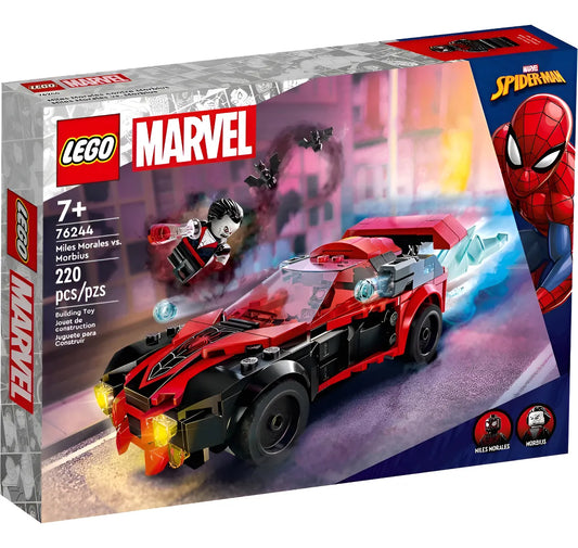 Lego Marvel Miles Morales Vs. Morbius 76244