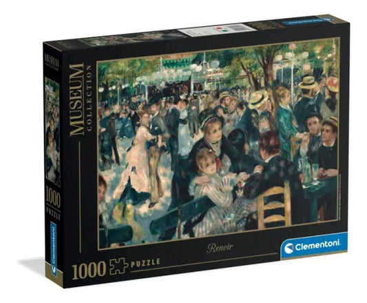 Puzzle Bal Du Moulin De La Galette 1000 Pzs Clementoni 37091