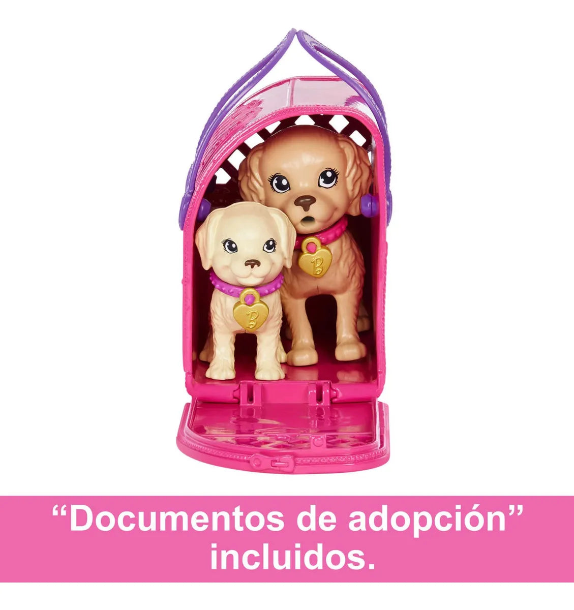 Barbie Muñeca Adopción De Cachorros Hkd86
