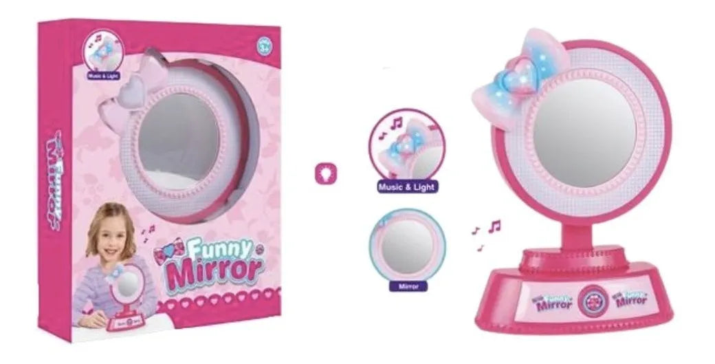 Espejo Beauty Con Luz Y Sonido Shine 1996524