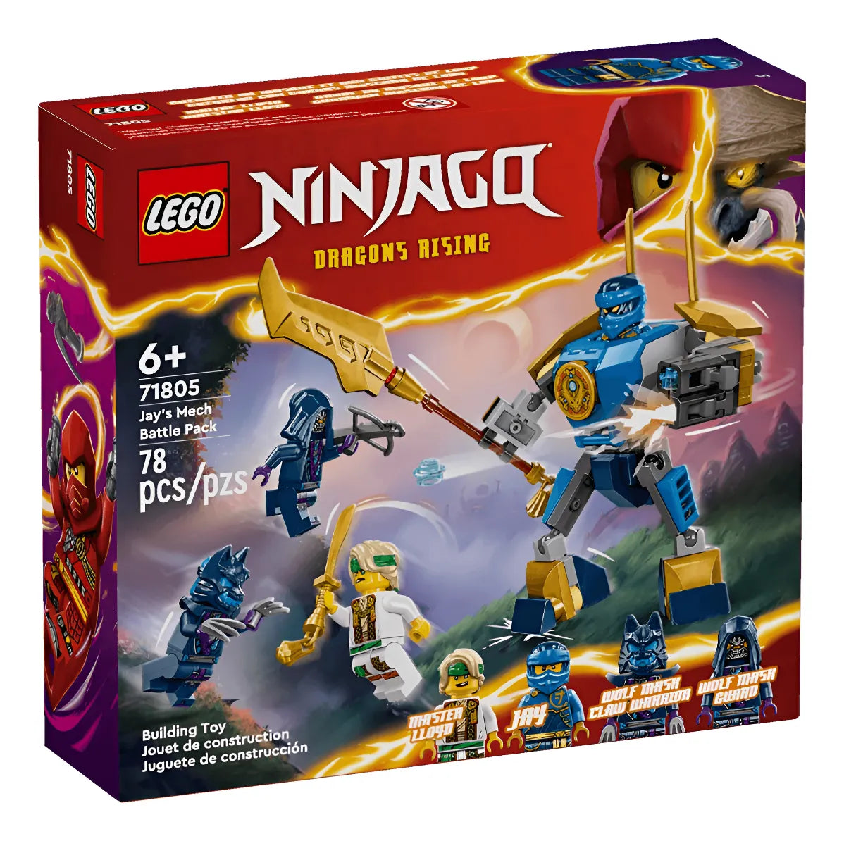 Lego Ninjago Jay's Mech Battle Pack 71805 78