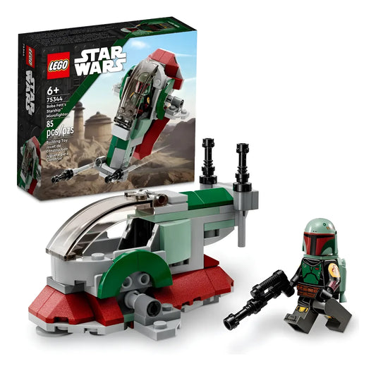Lego Star Wars Boba Fett's Starship Microfighter Set 75344 85