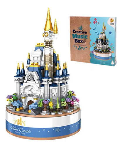 Panlos Bricks Cajita Musical Puzzle 3d Castillo 2081539 617