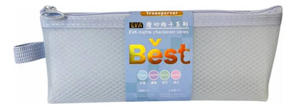 Cartuchera Escolar Best Eva Soft 1 Cierre Sl6901c Shine Celeste