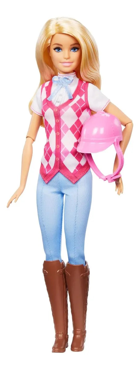 Barbie Muñeca The Great Horse Chase Malibú Hxj38 Mattel