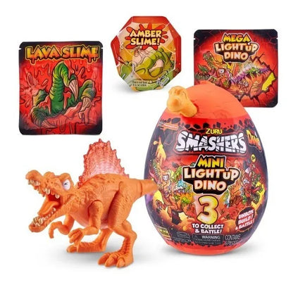 Smashers Mini Egg Huevo Dino Sorpresa Amarillo Serie 4 7473