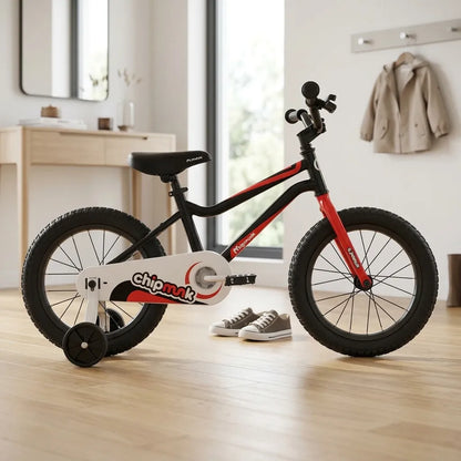 Bicicleta Infantil Royal Baby Chipmunk Mk Negra R16 Cm16-1