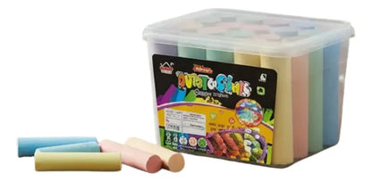 Set Tizas De Colores Jumbo Balde 2934231 Shine Multicolor