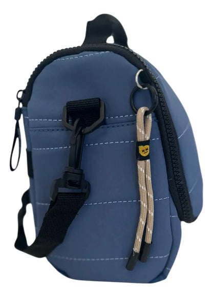 Lunchera Térmica Escolar Con Correa Sl2503a Kinderland Azul
