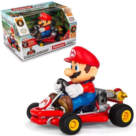 Auto A Control Mario Kart Pipe Kart Carrera Go 370200989 Color Rojo