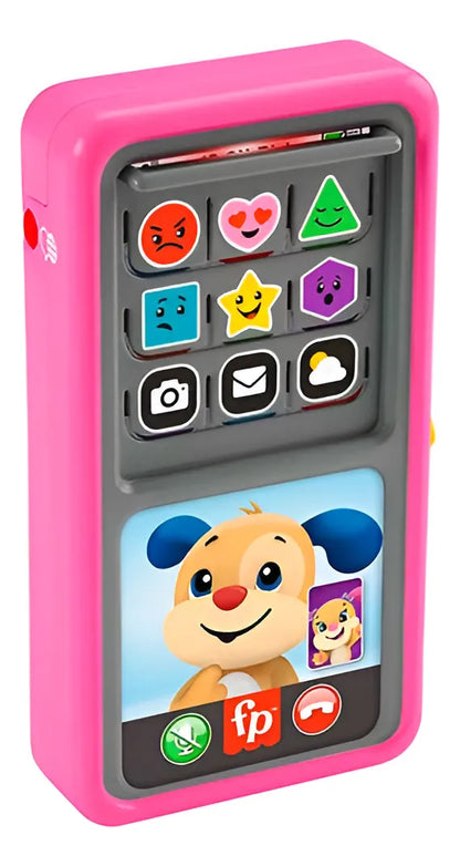 Fisher Price Smartphone Deluxe Rosa Hnm82 Mattel Rosa