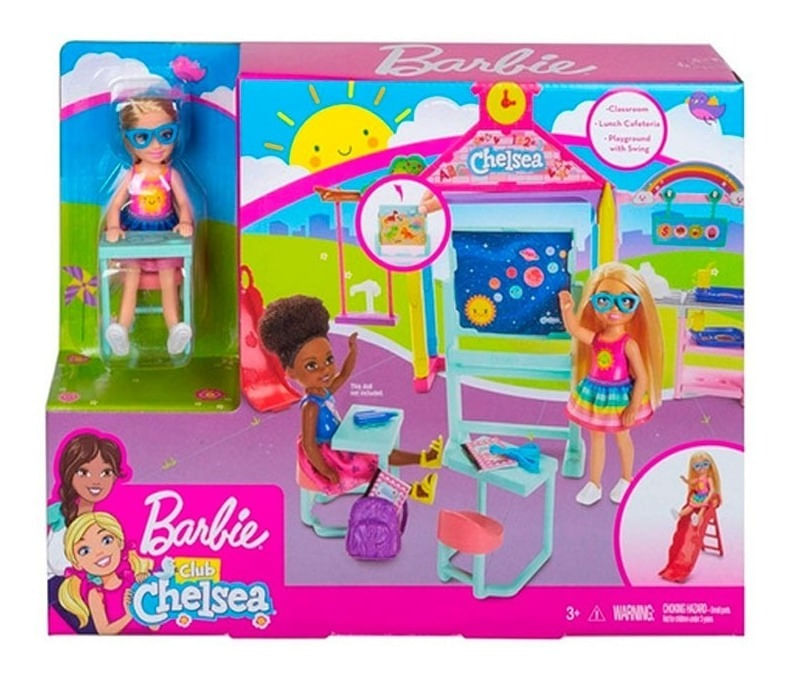 Muñeca Chelsea Barbie Club De Chelsea Playset Mattel Ghv80