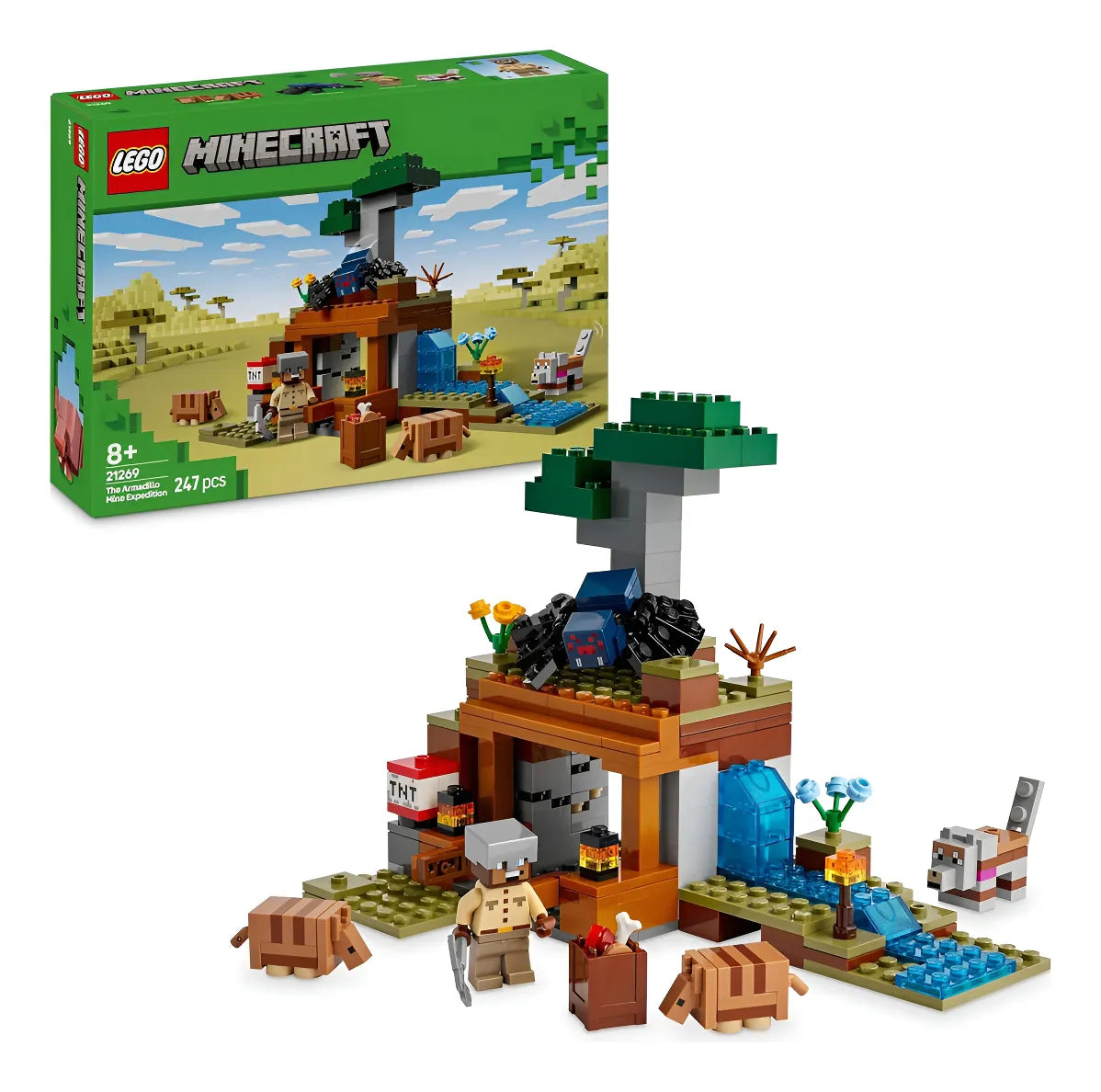 Lego Minecraft La Expedición A La Mina Del Armadillo 21269