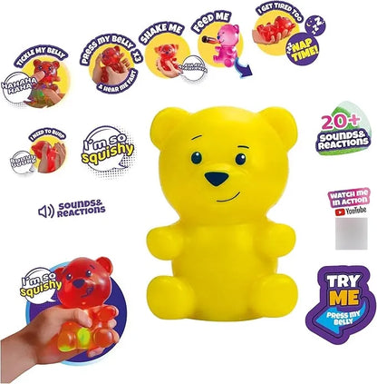 Muñeco Gummymals Oso Amarillo Mascota Interactiva Gum001-y