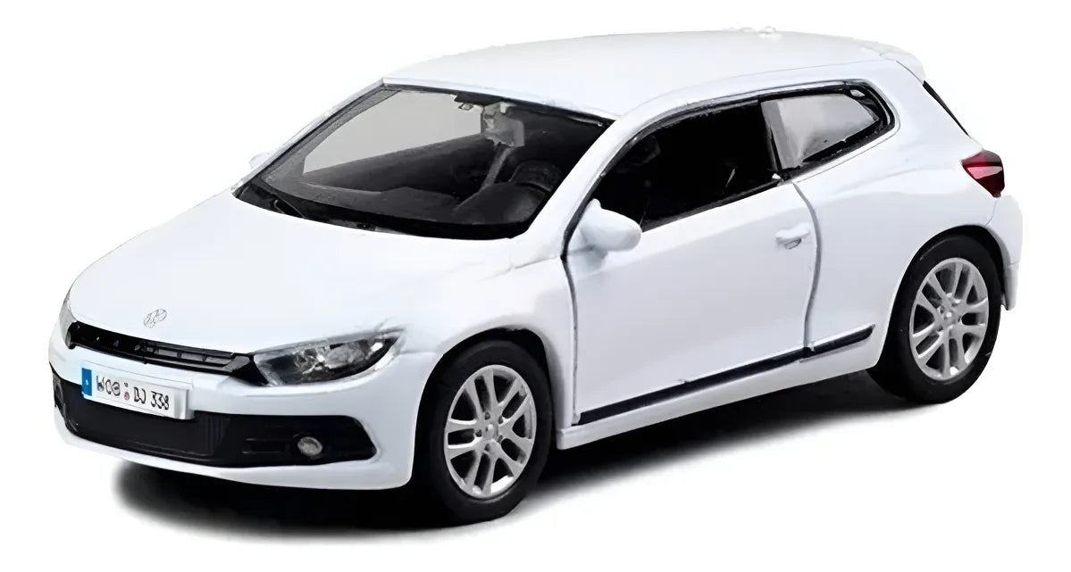 Welly Vw Sirocco 1:36 43615cw Blanco