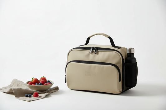 Lunchera Impermeable Marron Kl1188 Shine Marrón