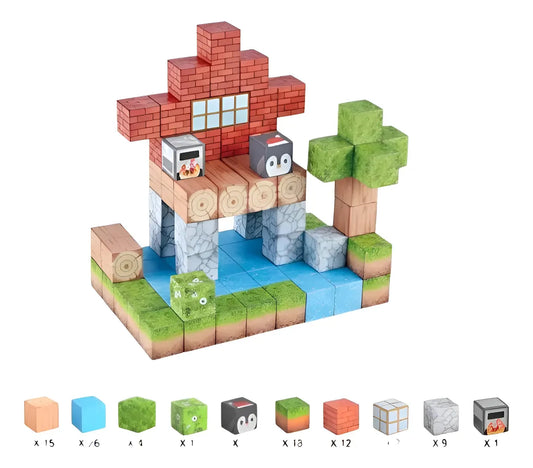 Bloques Magnéticos Cubos Steam Minecraft Shine 2960012 87