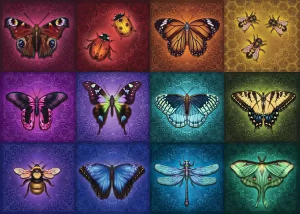 Ravensburger Puzzle 1000 Pzs Winged Things 12000554