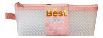 Cartuchera Escolar Best Eva Soft 1 Cierre Sl6901 Shine Rosa