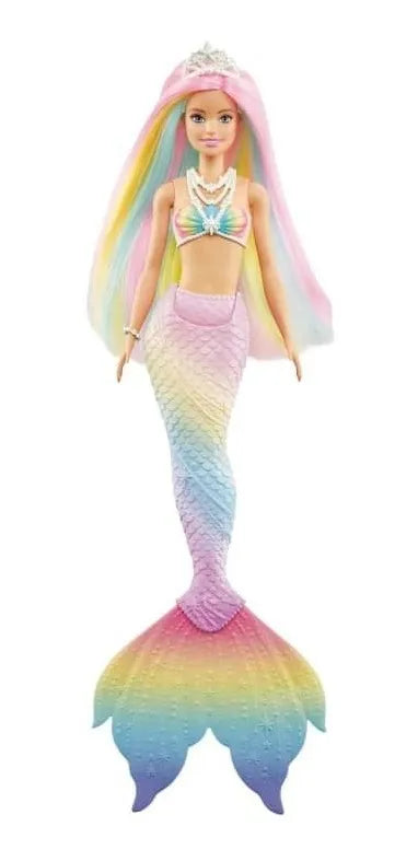 Barbie Dreamtopia Sirena Arcoíris Mágico Mattel Gtf89