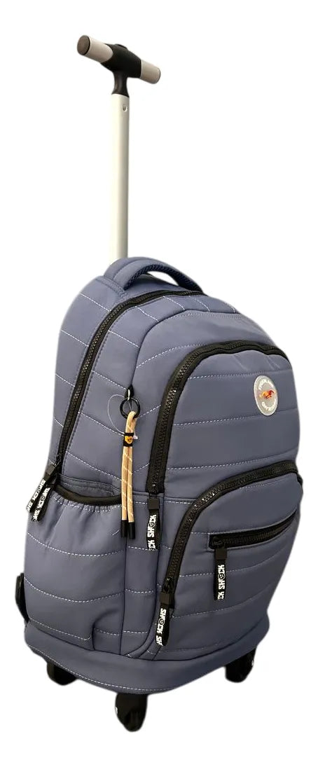Mochila Carrito Escolar 18 Pulgadas Sl2501a Kinderland Azul