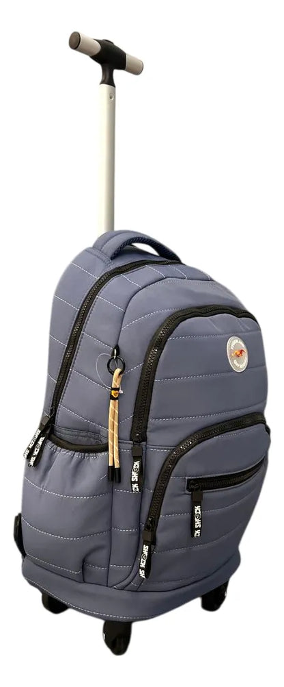 Mochila Carrito Escolar 18 Pulgadas Sl2501a Kinderland Azul