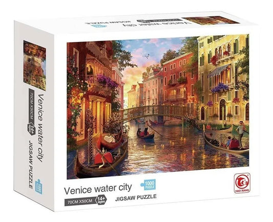 Puzzle 1000 Piezas Venice Water City Ft435 En Casa Valente