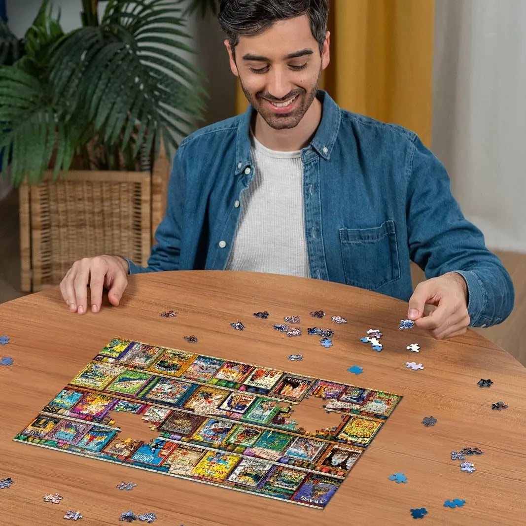 Ravensburger Puzzle 500 Pzs Vintage Library 12000507