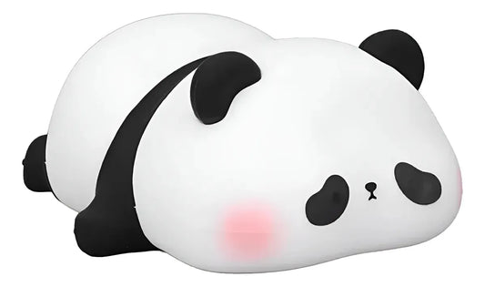 Velador Infantil Usb Recargable Panda Acostado Kl316 Shine Panda Acostado