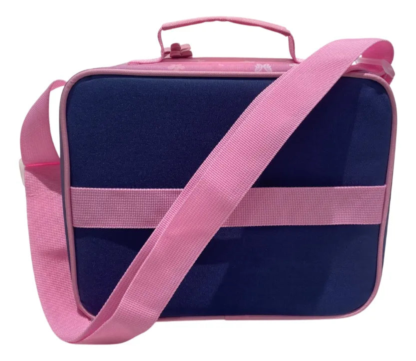 Lunchera Escolar Térmica Moño Zykl008 Shine Violeta