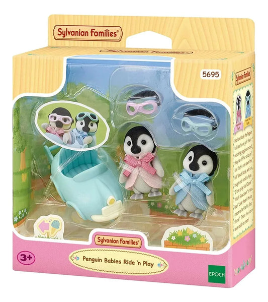 Sylvanian Families Bebes Pinguïno Con Auto 5695