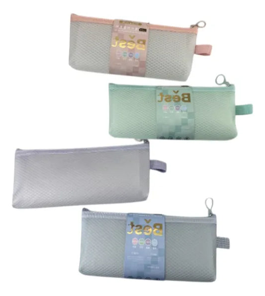 Cartuchera Escolar 1 Cierre Sl6901 Shine Rosa