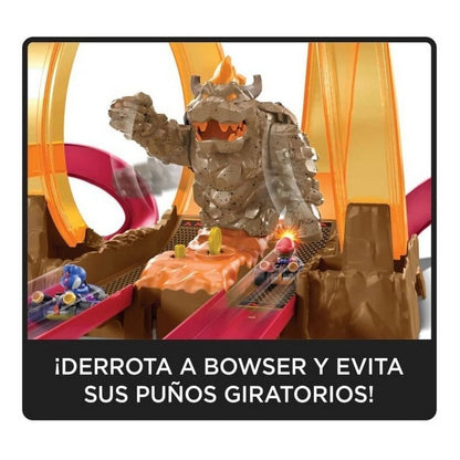Pista Castillo Bowser Mario Kart Gnm22 Hot Wheels Mattel Pre