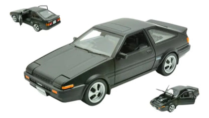 Maisto 1:24 Toyota Sprinter Trueno Ae86 Negro Mate 32916 Negro