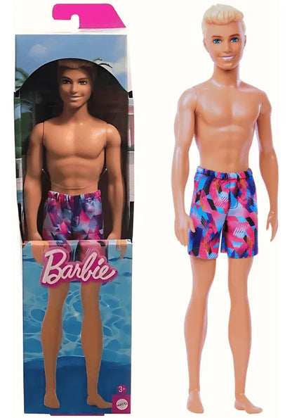 Muñeco Ken Playa Barbie Beach Hxx52 Original Mattel