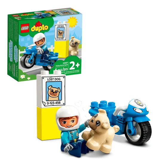 Lego Duplo Moto De Policia 10967 5
