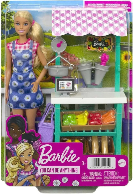 Muñeca Barbie Farmers Market Hcn22 Mattel