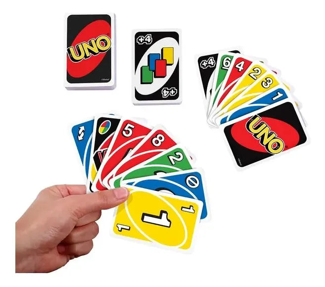Juego De Mesa Cartas Uno Original Mattel W2085