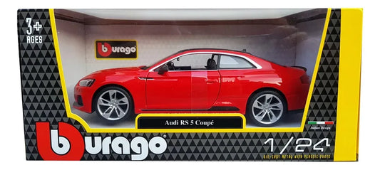 Bburago 1:24 Audi Rs 5 Coupe Rojo 18-21090
