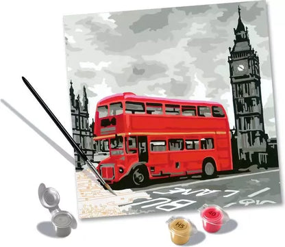 Ravensburger CreArt Pinta Por Numeros London Calling 28997