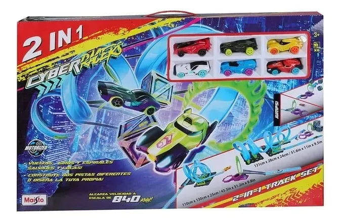 Maisto Pistas Cyber Racers Door Hoop Track Set 12559