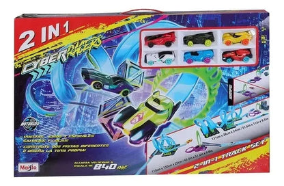 Maisto Pistas Cyber Racers Door Hoop Track Set 12559