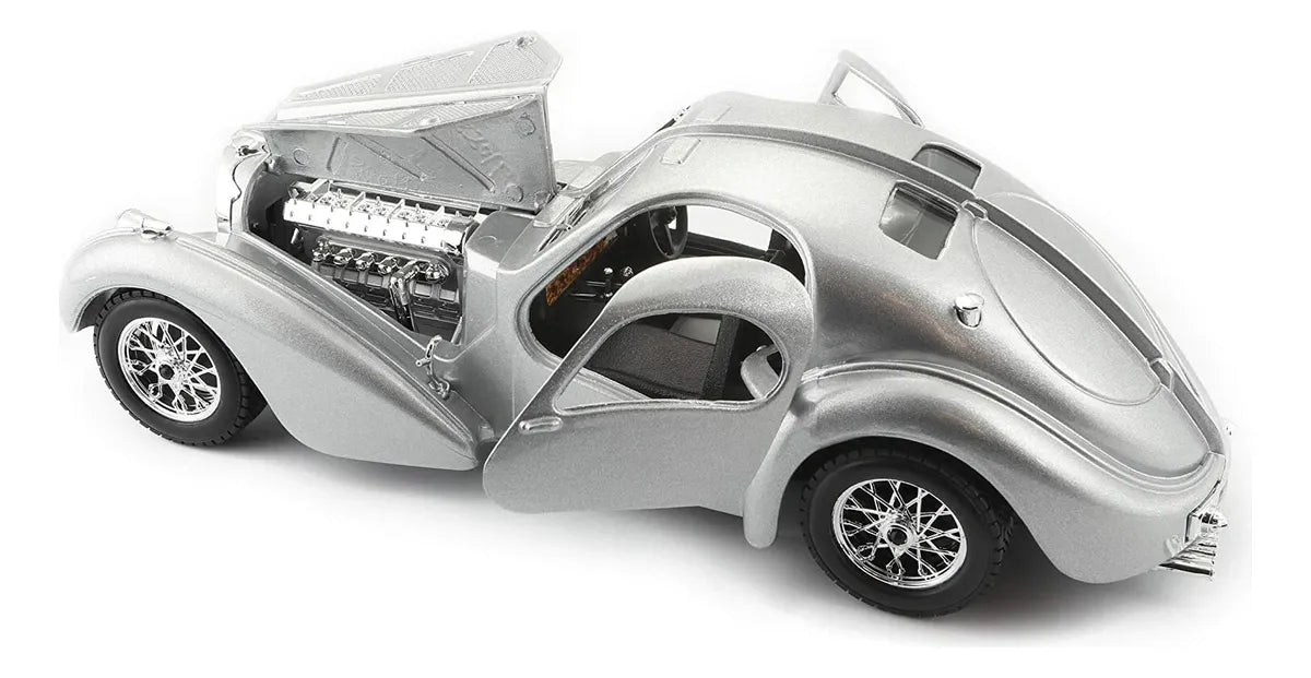 Bburago 1:24 Bugatti Atlantic Gris 18-22092 Gris