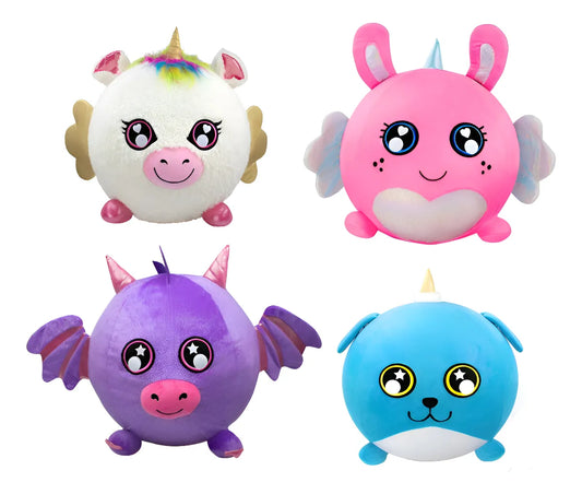 Super Combo X 4 Biggies Peluches Inflables Big001 Combo X 4