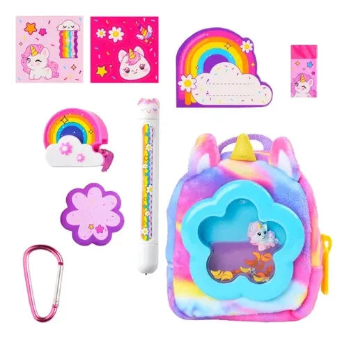 Real Littles Kit X4 Mini Bags Liquid Charms Coleccionable